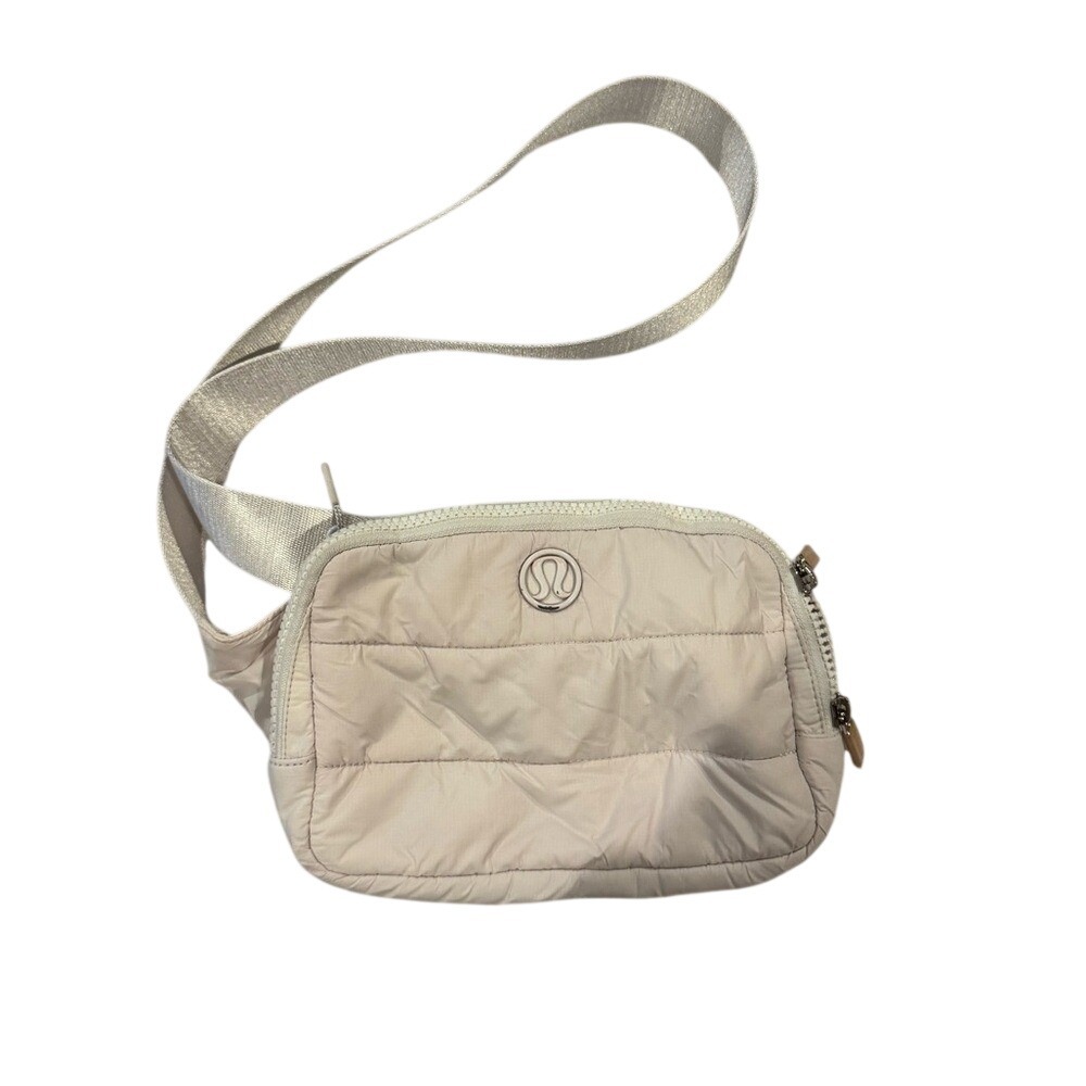 lululemon athletica Cream/pink Crossbody Bag